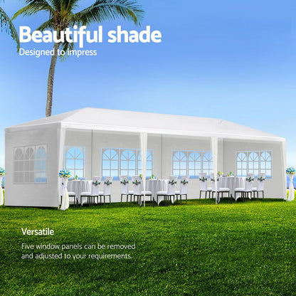 Instahut Gazebo 3x9 Outdoor Marquee Party Wedding Outdoor Tent Canopy Camping