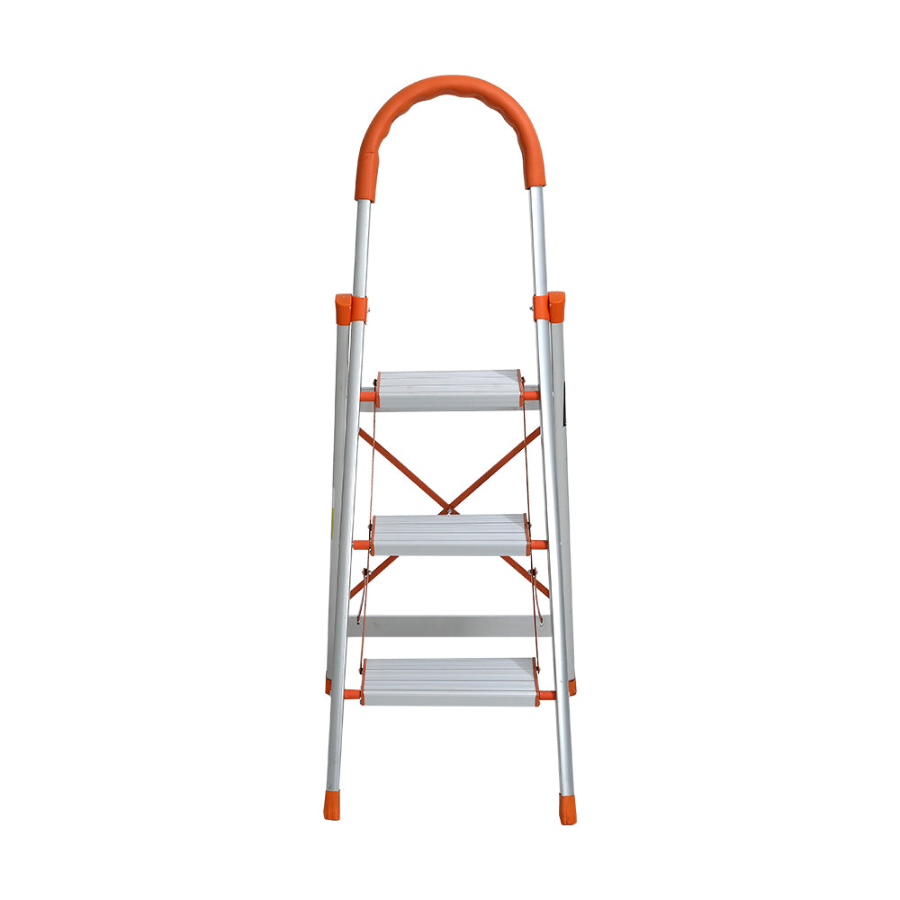 Giantz 3 Step Ladder Multi-Purpose Folding Aluminium Light Weight Non Slip Platform