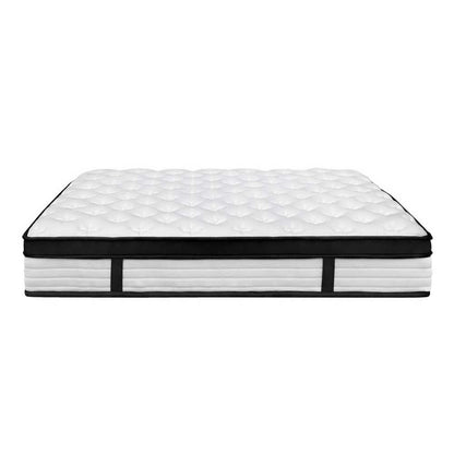 Giselle Bedding Devon Euro Top Pocket Spring Mattress 31cm Thick Double