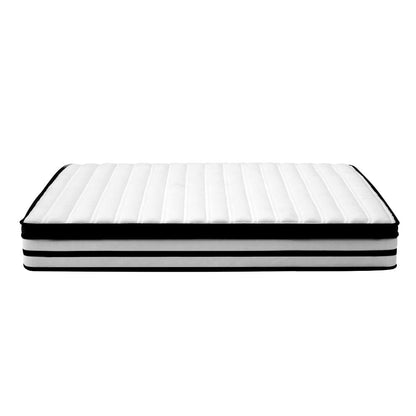 Giselle Bedding Rostock Euro Top Pocket Spring Mattress 27cm Thick Queen