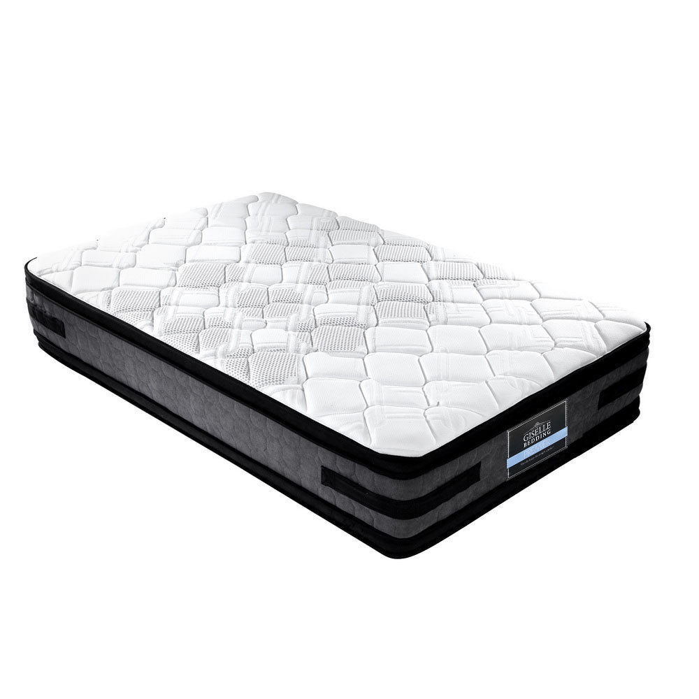 Giselle Bedding Luna Euro Top Cool Gel Pocket Spring Mattress 36cm Thick King Single