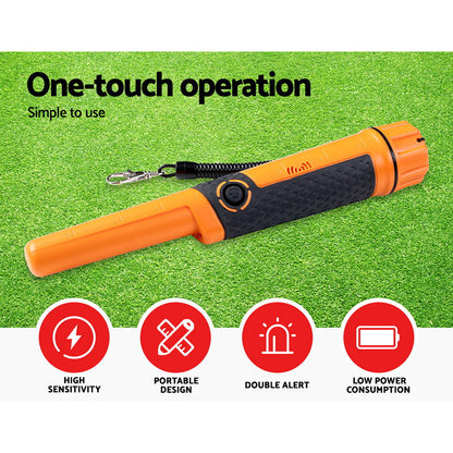 Portable Handheld Pinpointer Metal Detector Automatic Waterproof Hunter?