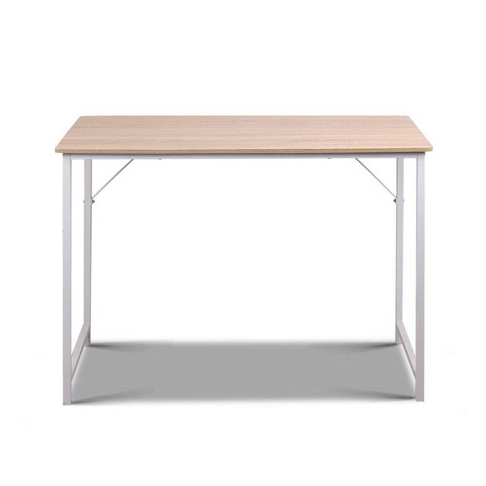 Artiss Minimalist Metal Desk - White