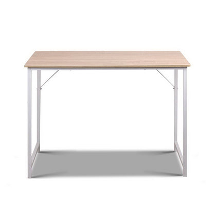 Artiss Minimalist Metal Desk - White