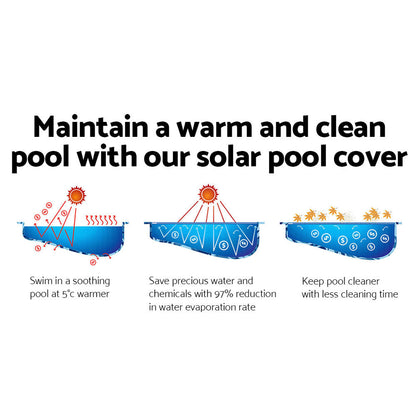 Aquabuddy Solar Swimming Pool Cover 10M X 4M