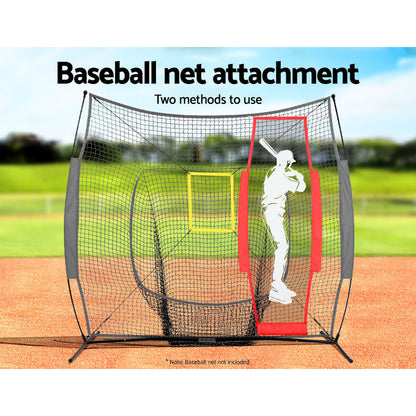 Everfit Soccer Net Baseball Pitching Football Goal Training Aid 9 Target Zone