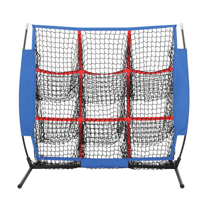 Everfit Baseball Net Rebound Pitching Kit Target Hitter 2 in 1 Training Aid