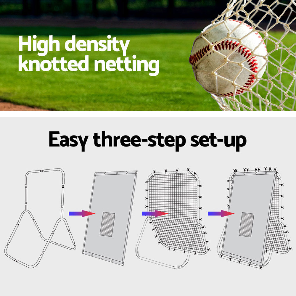 Everfit Football Soccer Goal Net Baseball Target Rebounder Training Aid