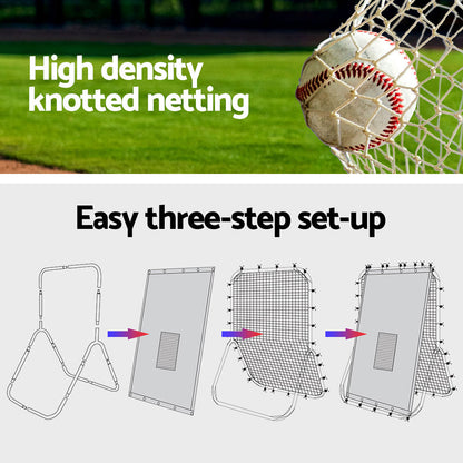 Everfit Football Soccer Goal Net Baseball Target Rebounder Training Aid