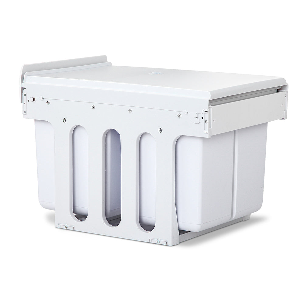 Cefito 2x15L Pull Out Bin - White