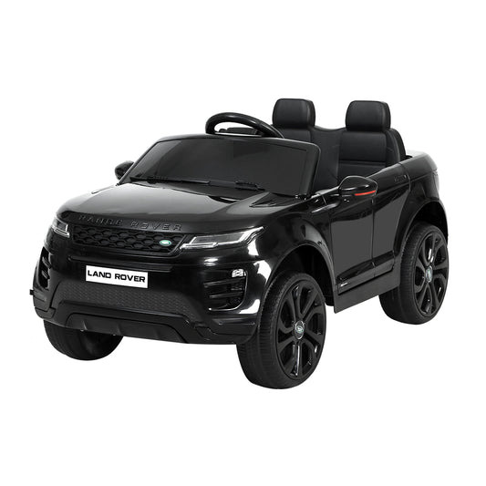 Kids Ride On Car Licensed Land Rover 12V Electric Car Toys Battery Remote Black