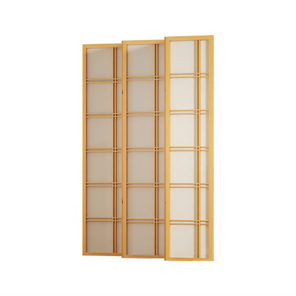 Artiss Room Divider Screen Privacy Wood Dividers Stand 6 Panel Nova Natural