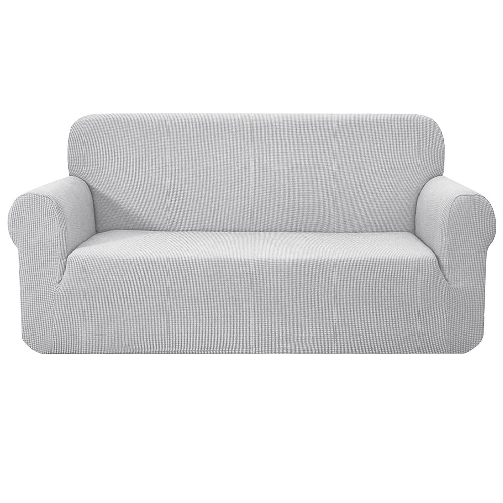 Artiss High Stretch Sofa Cover Couch Lounge Protector Slipcovers 3 Seater Grey