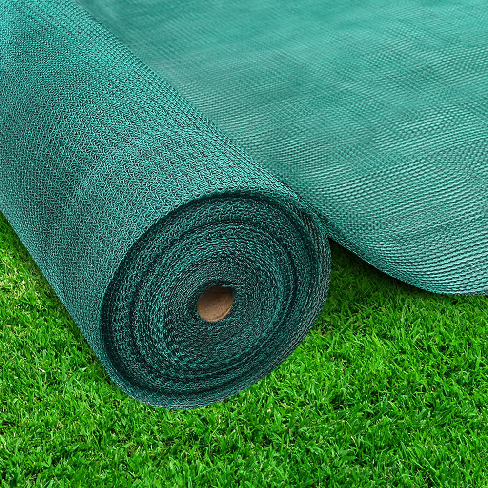 Instahut 1.83x20m 30% UV Shade Cloth Shadecloth Sail Garden Mesh Roll Outdoor Green