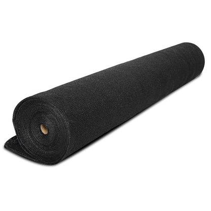 Instahut 3.66 x 20m Shade Sail Cloth - Black