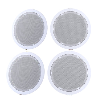 Giantz 6 Inch Ceiling Speakers In Wall Speaker Home Audio Stereos Tweeter 4pcs