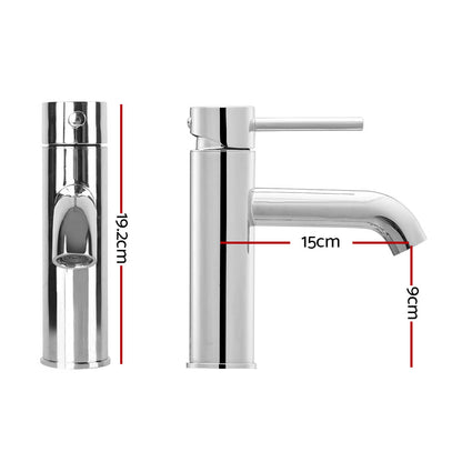 Cefito Basin Mixer Tap Faucet Silver