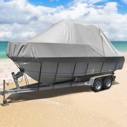 Seamanship 19-21ft Boat Cover Trailerable Jumbo 600D Marine Heavy Duty