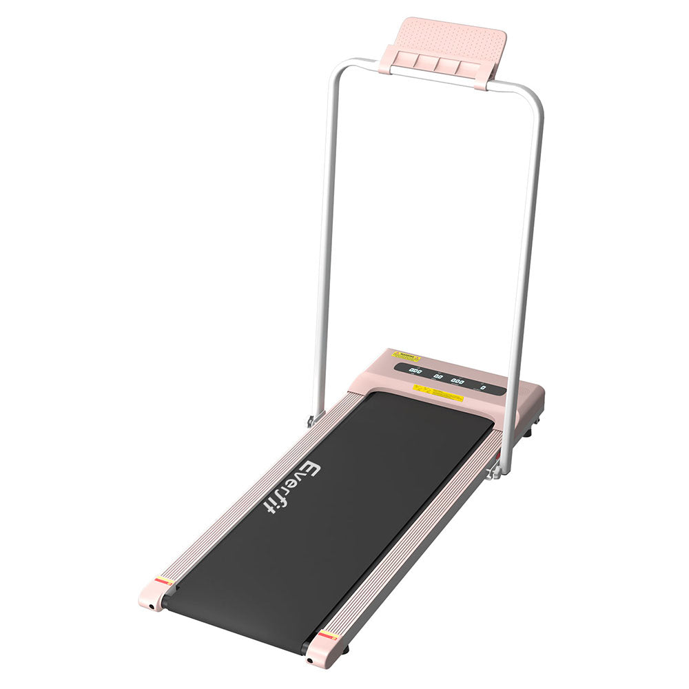 Everfit Treadmill Electric Walking Pad Home Gym Office Fitness 380mm Pink