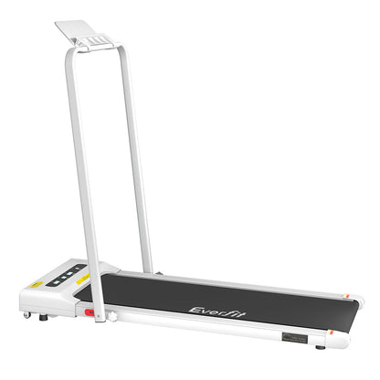 Everfit Treadmill Electric Walking Pad Home Gym Office Fitness 380mm White