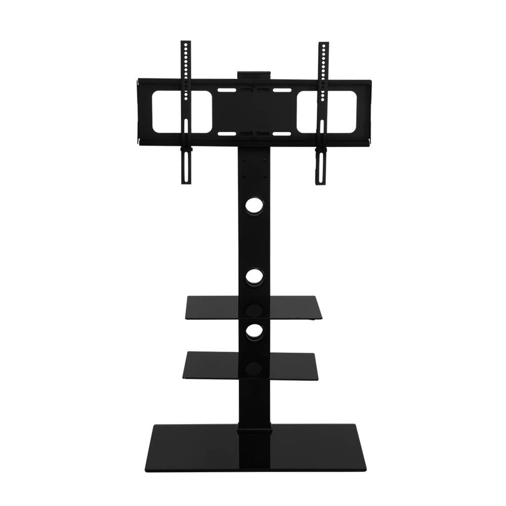 Artiss Floor TV Stand Bracket Mount Swivel Height Adjustable 32 to 70 Inch Black