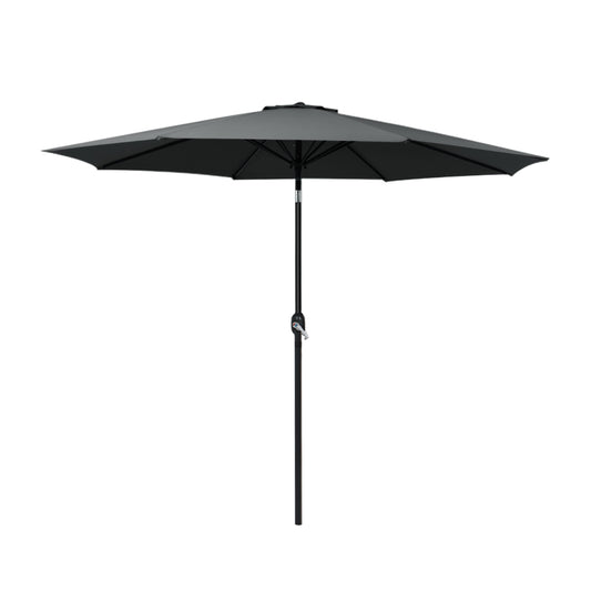 Instahut Outdoor Umbrella Umbrellas Beach Garden Tilt Sun Patio Deck Pole 2.7m