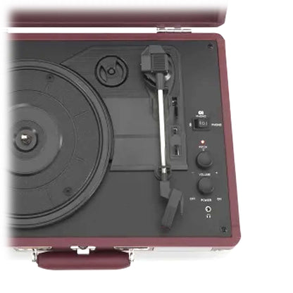 Crosley Cruiser Plus Bluetooth Turntable 3 Speed Burgundy