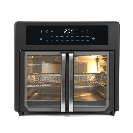 25L Air Fryer Convection Oven with 360 Cooking & French Doors