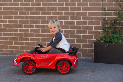 Classic Supercar Design Ride-on Electric Car