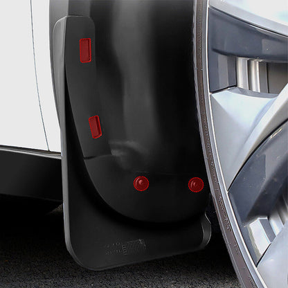 4Pcs Mud Flaps Splash Guards Fender For Tesla Model 3 Front Rear TPE Mudguard