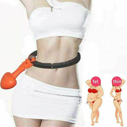 Smart Auto-Spinning Hula Hoop Lose Weight Exercise Detachable Portable LCD AU