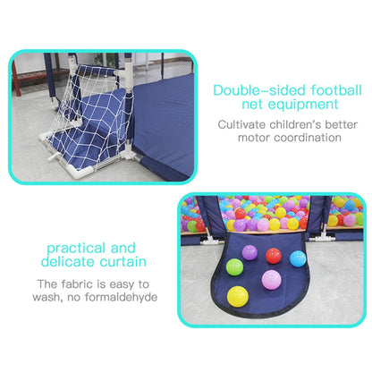 Baby Playpen Child Play Mat Interactive Safety Gate Slide Fence Game 12 Panels