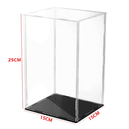 15x15x25CM Acrylic Display Case Action Figure Box Dustproof Model Collections