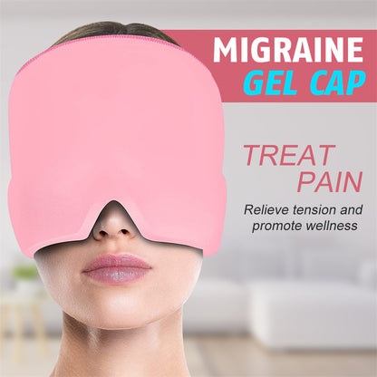 Migraine Relief Hat Aroma Season Ice Pack Therapy Headache Pain Relief Hat