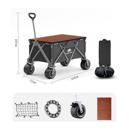 Folding Cart Large Black