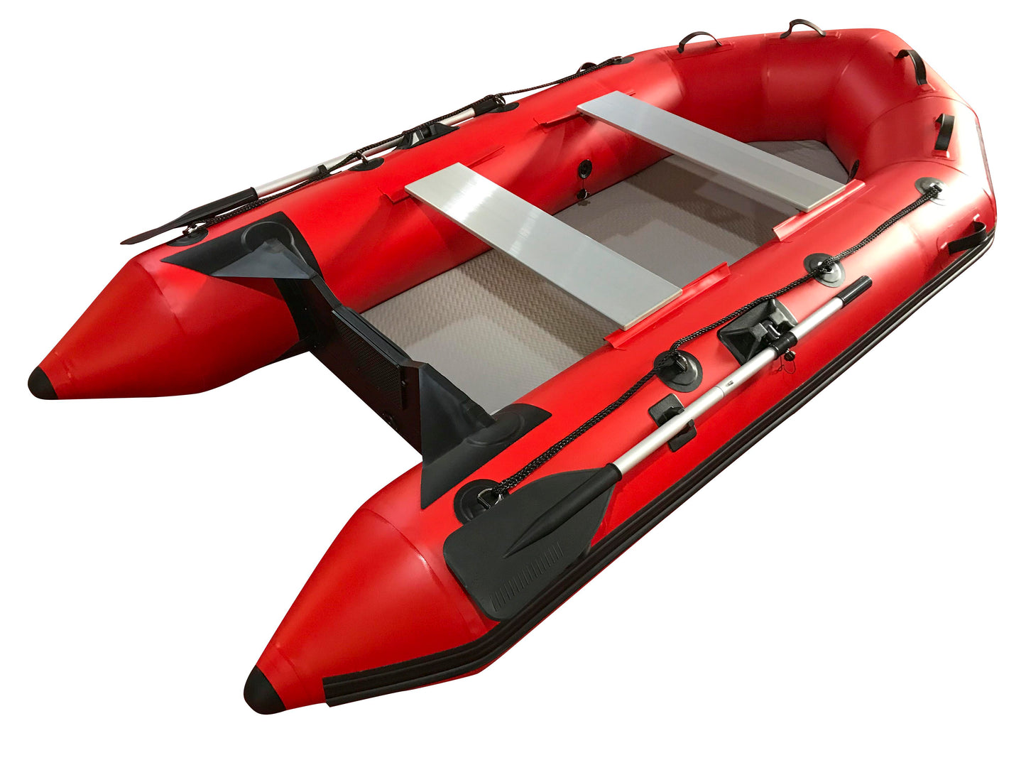 3.6m Inflatable Dinghy Boat Tender Pontoon Rescue- Red