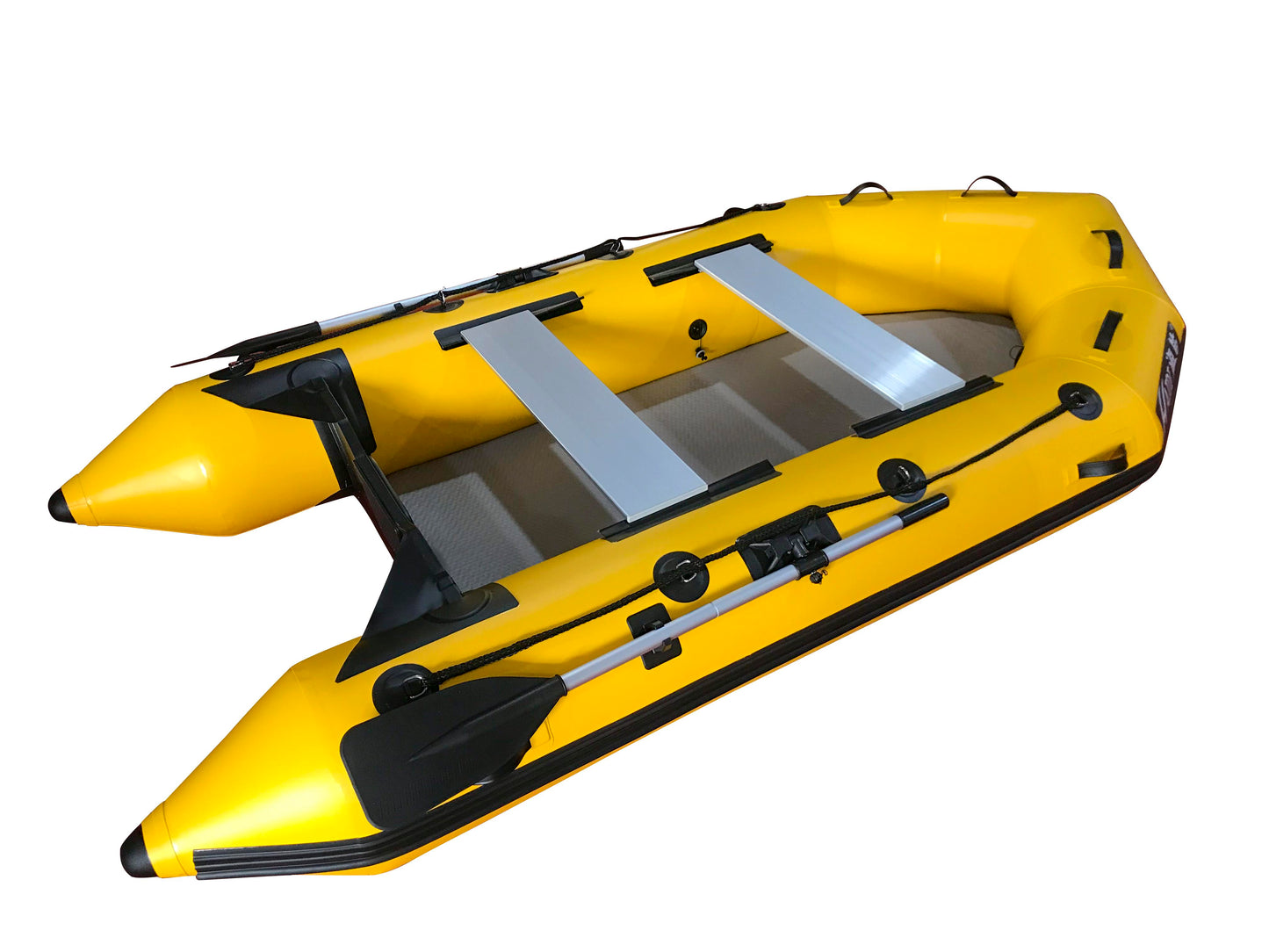 2.3m Inflatable Dinghy Boat Tender Pontoon Rescue- Yellow