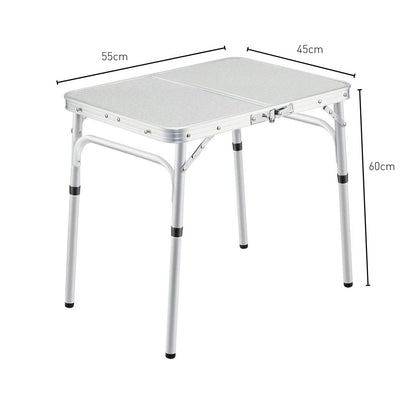 KILIROO Camping Table 60cm Silver KR-CT-100-CU