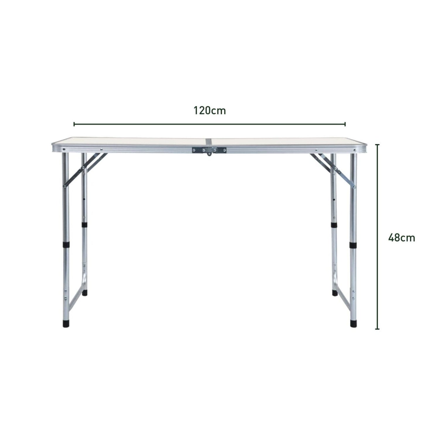 KILIROO Camping Table 120cm Silver (With 4 Chair) KR-CT-104-CU