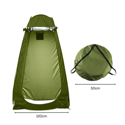 KILIROO Shower Tent with 2 Window (Green)