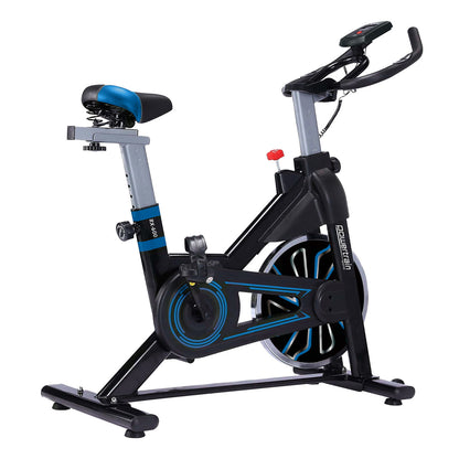 PowerTrain RX-600 Exercise Spin Bike Cardio Cycle - Blue