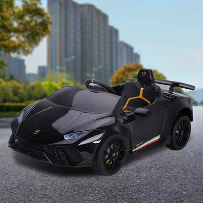 Kahuna Lamborghini Performante Kids Electric Ride On Car Remote Control - Black