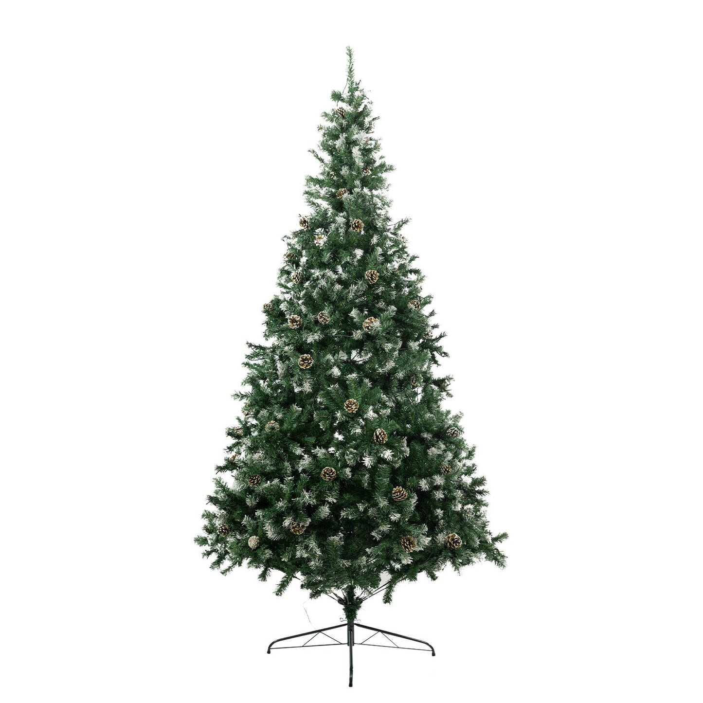 Christabelle 1.5m Pre Lit LED Christmas Tree Decor with Pine Cones Xmas Decorations