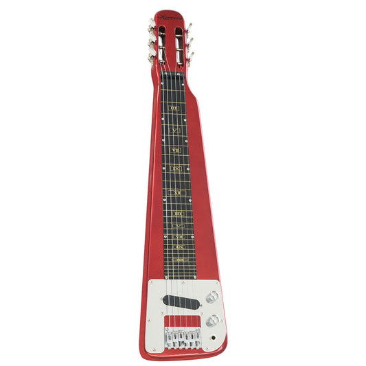 Karrera 6-String Steel Lap Guitar - Metallic Red