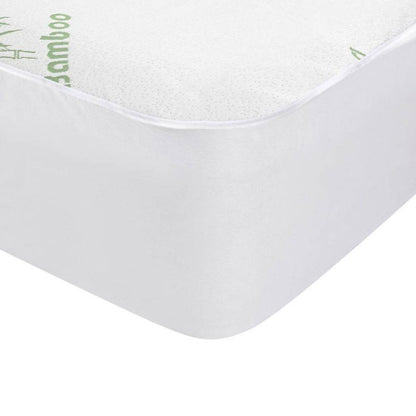 Laura Hill Bamboo Mattress Protector- Double