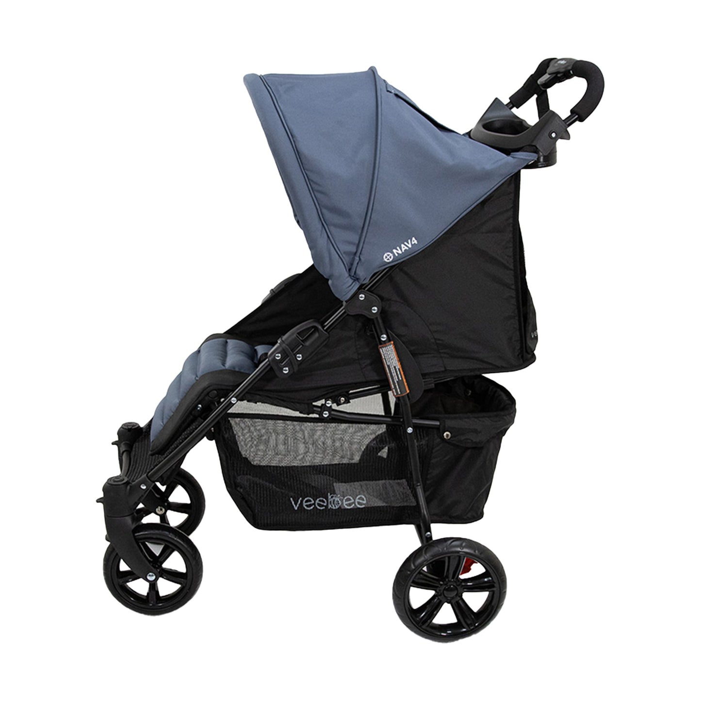 Veebee Nav 4 Stroller Lightweight Pram For Newborns To Toddlers - Glacie