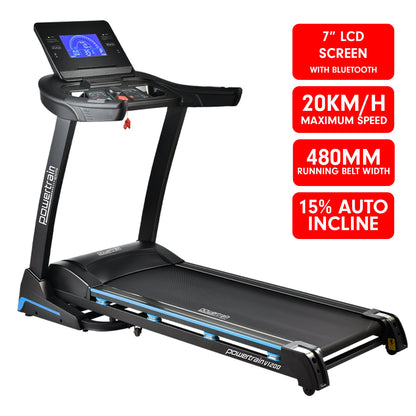 Powertrain V1200 Treadmill with Shock-Absorbing System