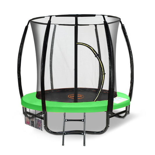 Kahuna 6ft Outdoor Round Green Trampoline Safety Enclosure