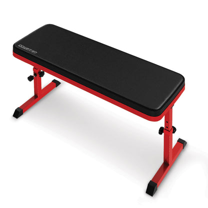 Powertrain Height-Adjustable Exercise Home Gym Flat Weight Bench