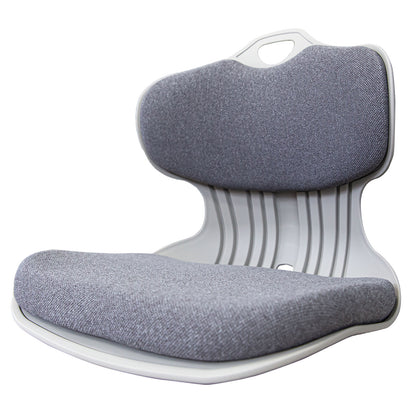 Slender Chair Posture Correction Seat Floor Lounge Padded Stackable GREY